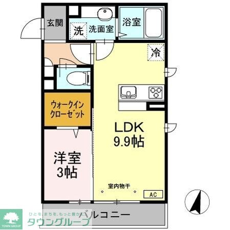 シャル―ルの物件間取画像